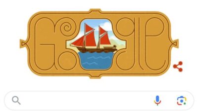 Google Doodle Gunakan Logo Kapal Pinisi Hari ini, Ternyata ini Alasannya