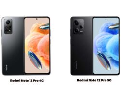 Perbedaan Harga dan Spesifikasi HP Xiaomi Redmi Note 12 Pro 4G dan Redmi Note 12 Pro 5G Terbaru Maret 2024