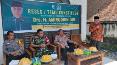 Legislator PPP H Amirudin Gelar Reses di Desa Bontomacinna