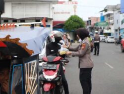 Imbau Warga Jaga Kamtibmas Jelang Lebaran, Srikandi Polres Bulukumba Lakukan ini