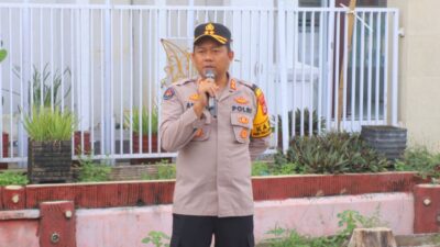 Kapolres Bulukumba Pimpin Langsung Apel Pengamanan Rekapitulasi Suara di KPU